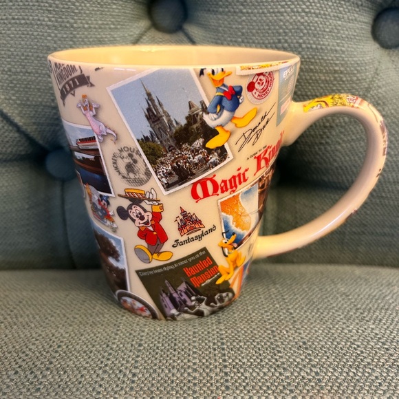 Disney Other - Disney Parks Authentic “All Over” Print Mug, Disney World 40th Anniversary